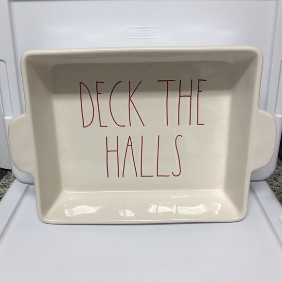 Rae Dunn Other - Rae Dunn Deck The Halls Bakedish